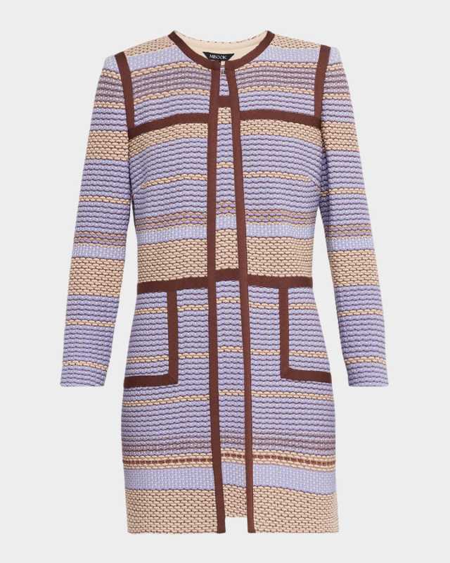 Multi-Stitch Knit Heritage Jacket